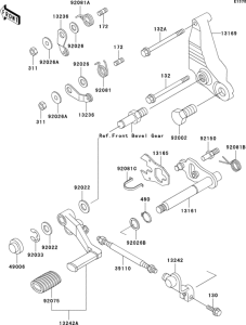 ZG1000 Механизм переключения передач