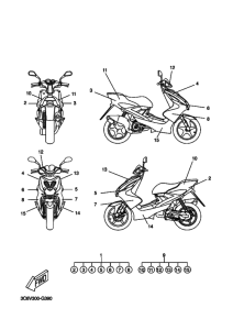 YQ50L Графический и фирменный знак