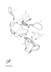 CW50RS Обтекатель 1