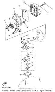 PW50B Воздушный фильтр