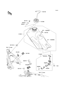  Топливный бак