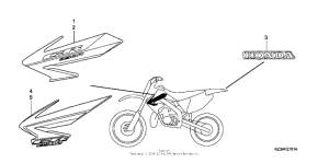 CR250R Marks ('06-'07)
