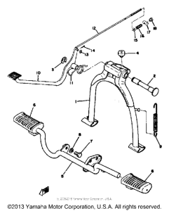 LB802AC Подножки