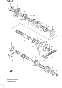 DR125 Трансмиссия