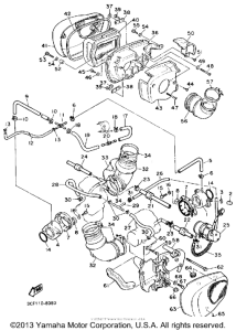 XV1100AC Воздушный фильтр