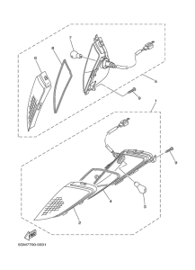 YP250 Поворотники