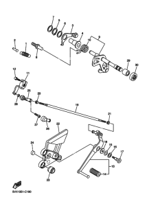 FZ6-S Shaft shift