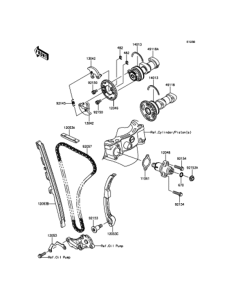  カムシャフト / テンショナ