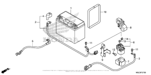 CB1100 (ABS) Аккумулятор