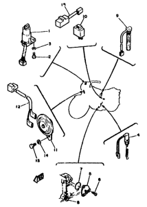 RD250LC Электрика 2