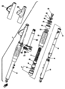 FS1 Передняя вилка
