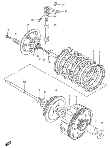 GS125 Бендикс