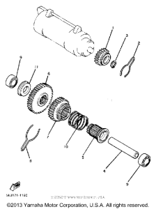 XV920K Муфта стартера