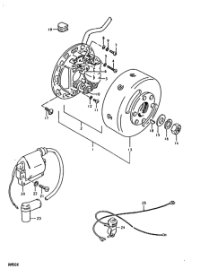 RM50 Зажигание