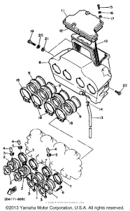 FZ600SC Воздушный фильтр