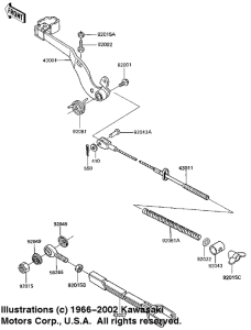  Педаль тормоза
