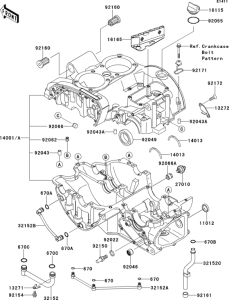 EJ800 Картер двигателя