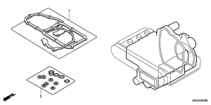 GL1800 (ABS) Комплект прокладок