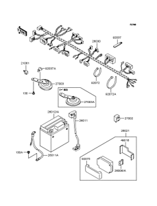 ZR250 Электрика