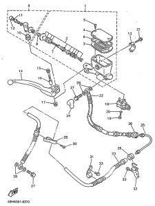 GTS1000 Главный тормозной цилиндр