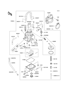 KX125 Carburetor(1 / 2)