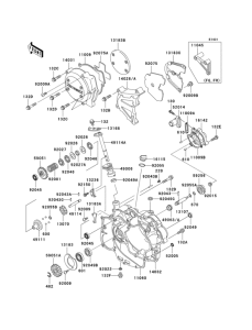 KMX125 Engine cover(s)(1 / 2)