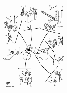 FJR1300A Электрика 2
