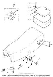 IT400F Сиденье