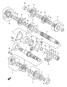 TL1000 Трансмиссия