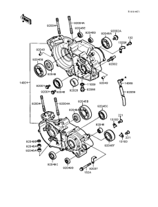  Картер двигателя