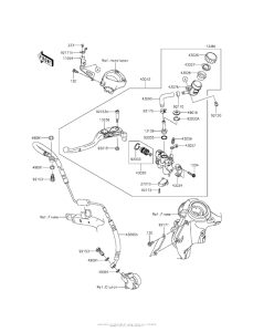 ZX1400 Цилиндр сцепления