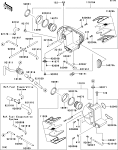 EJ650 Air cleaner(1 / 2)