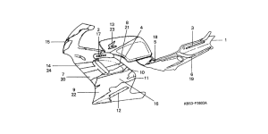 NSR125R Label read the manual