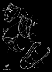 YN100 Щиток облицовочный