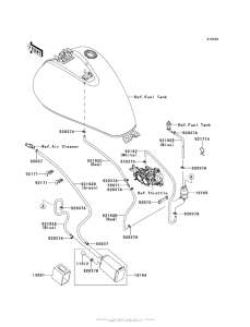 VN900 Fuel Evaporative System (Bcf-Bdfa)(Ca)