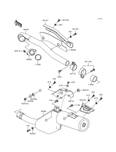 KL650 Глушитель