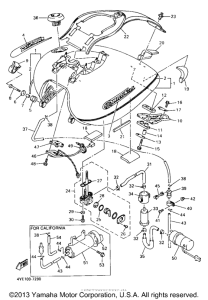 XVZ13LTJ Топливный бак