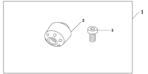 GL1800 (ABS) Chrome bar ends