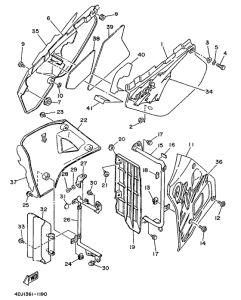  Side cover  /  oil tank