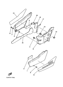 XT225 ｻｲﾄﾞｶﾊﾞｰ