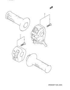DR350 Рулевой переключатель