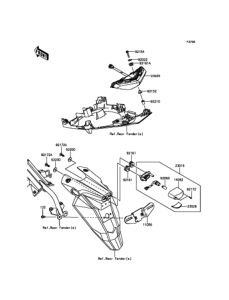 EX400 テールライト
