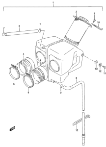 GS500 Воздухоочиститель
