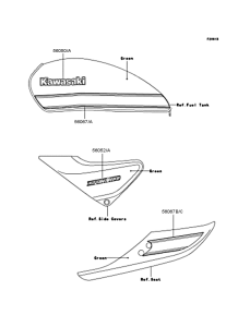 ZR1100 Наклейки