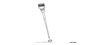 VTX1800S1 Billet dipstick (neo-retro)