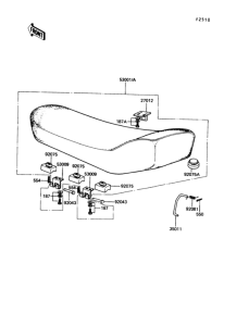 KE100 Сиденье