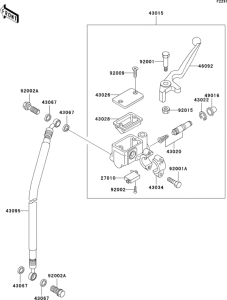 BN125 Главный тормозной цилиндр
