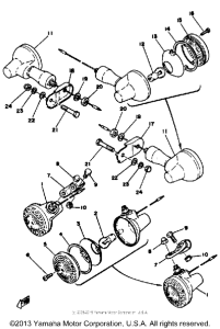 DT100E Поворотники