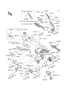 ZR750 Frame fittings(1 / 2)