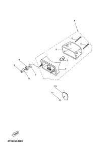 TZR50 Grupo luces traseras